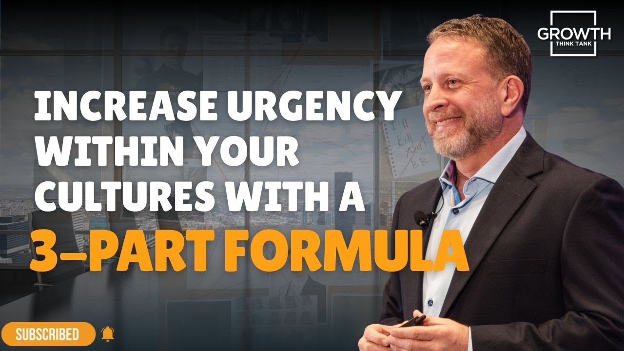 Increase Urgency within Your Cultures With a 3-Part Formula