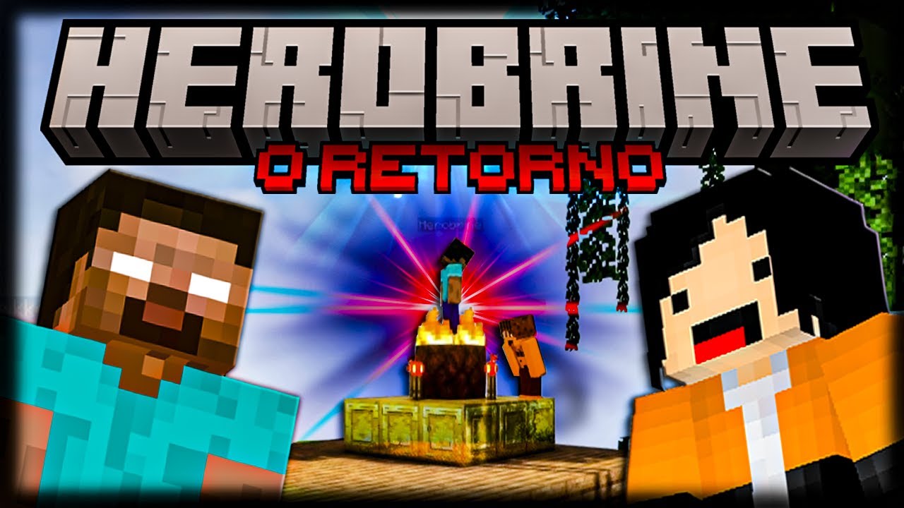 Jogando com HEROBRINE: O RETORNO - Ep 7 - AMIGOS INESPERADOS?!?!