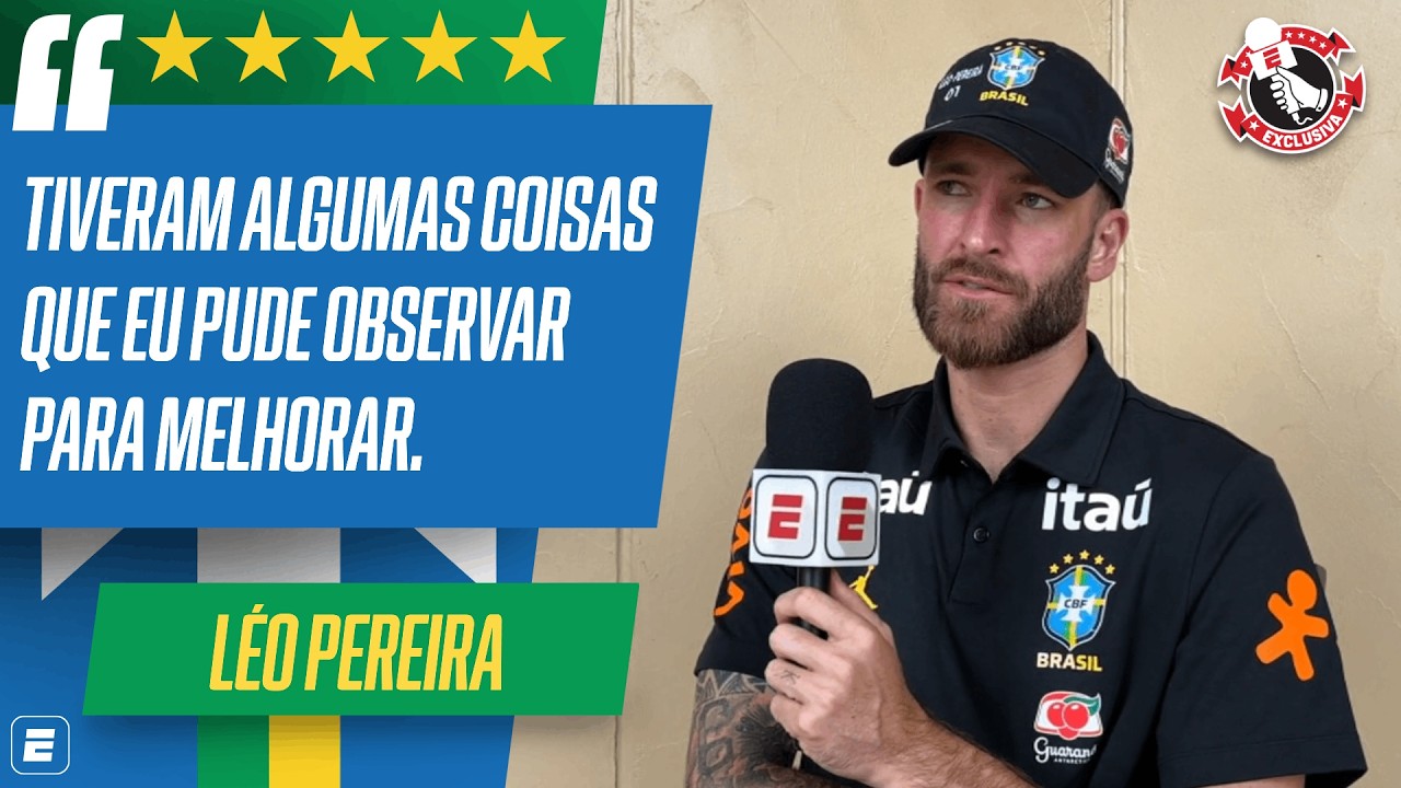 L&Eacute;O PEREIRA ANALISA GOL DE MBAPP&Eacute; EM BRASIL X FRAN&Ccedil;A E RESPONDE SOBRE CR&Iacute;TICAS | EXCLUSIVA