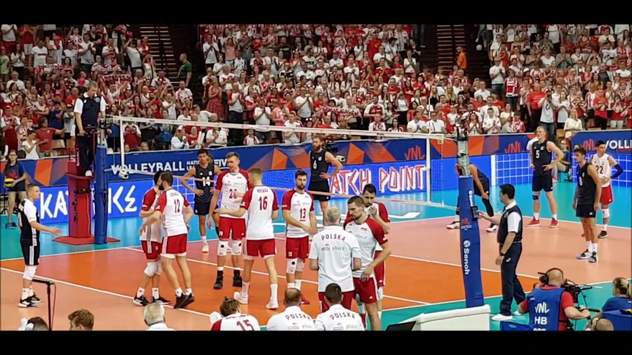 Siatkówka na żywo: 🇵🇱Polska - USA - Hymn accapello + festiwal ostatnich :))