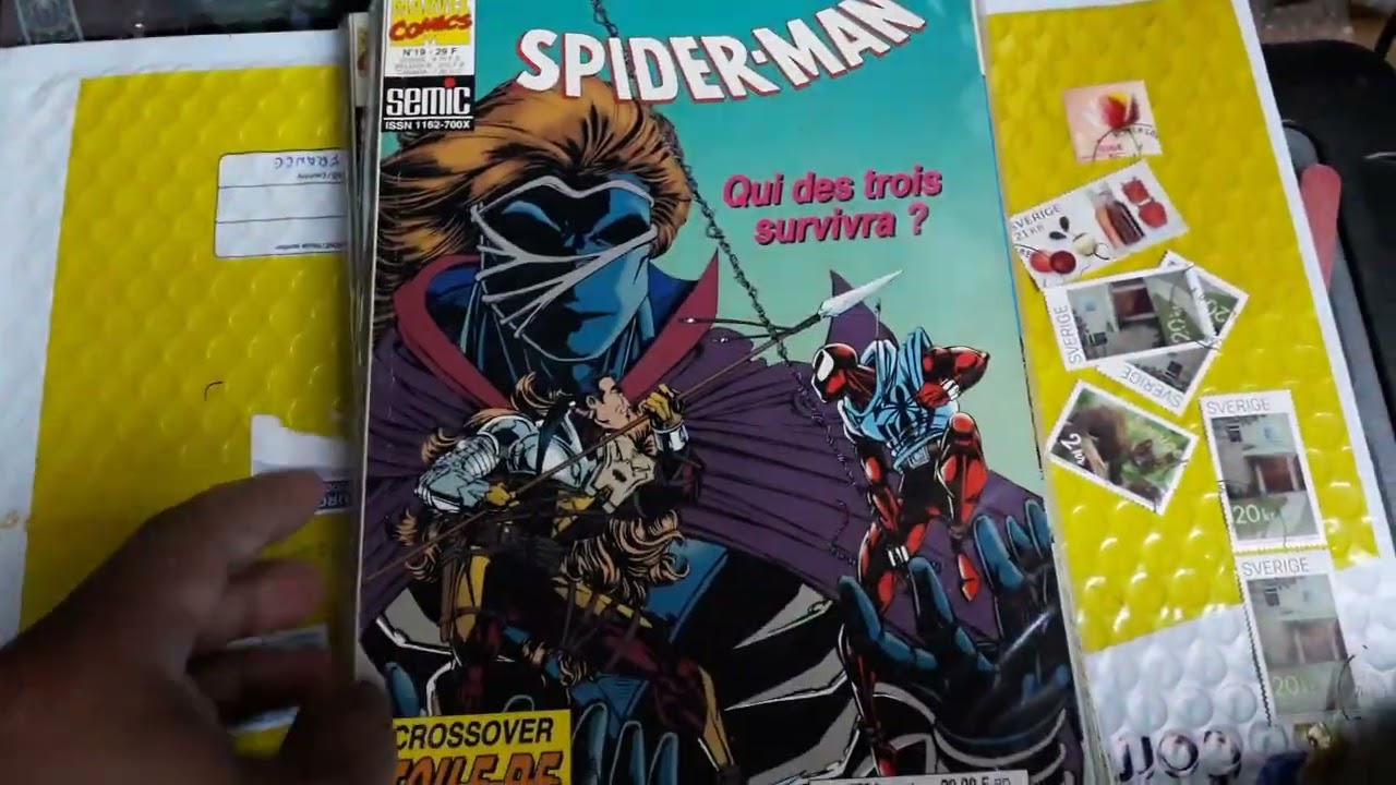 37 - Comic Spiderman Sémic 15 à 23