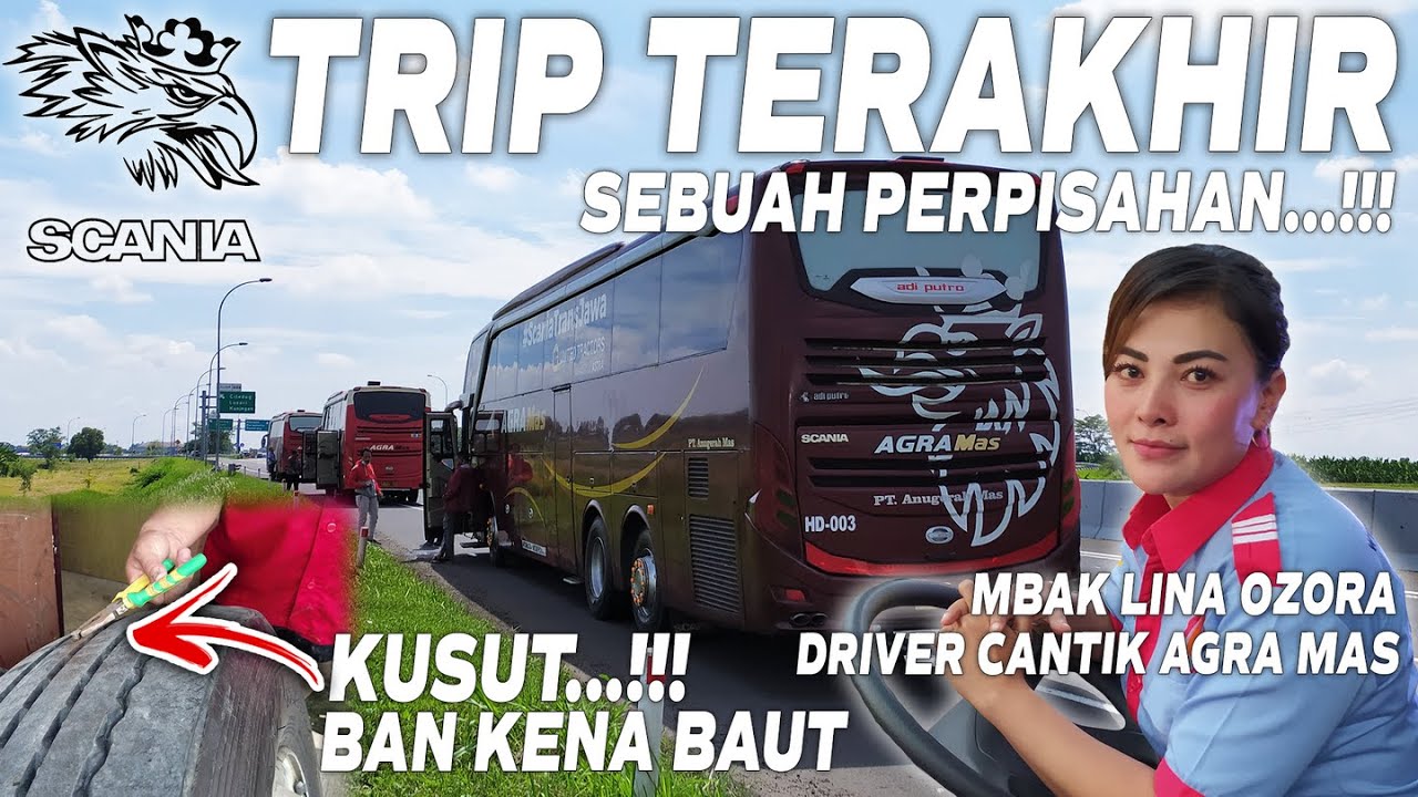 TRIP TERAKHIR ...!!! SEBUAH PERPISAHAN DRIVER CANTIK AGRA MAS | MBAK LINA OZORA