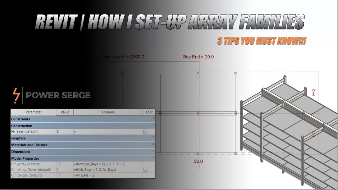 The Revit Family Hack I Wish I Knew Sooner | Parametric Arrays Made Easy