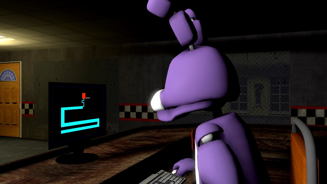[SFM FNAF] Игрушечный Бонни пугает Бонни (Месть!)
