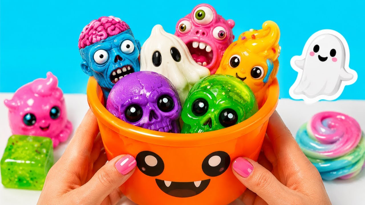 Cute BUT Creepy DIYs! 👻 Slime, Squishies & Candy Crafts