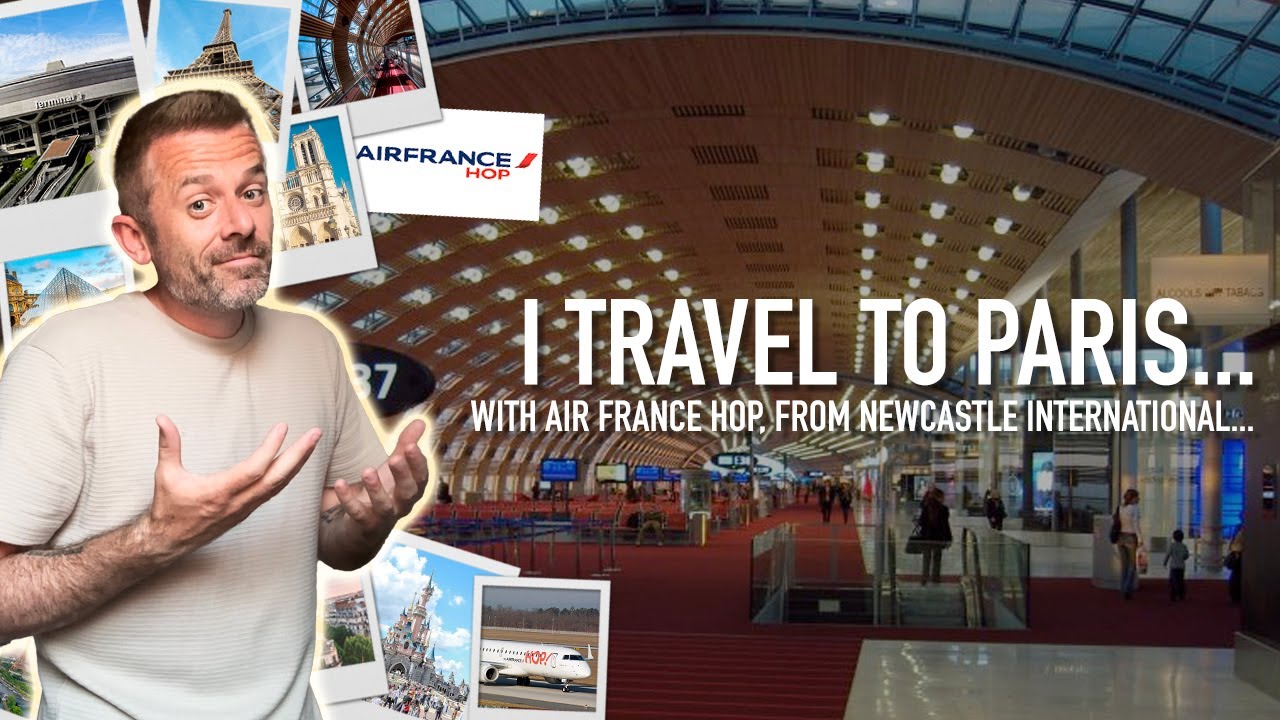 Я лечу в Париж рейсом Air France Hop из Ньюкасла