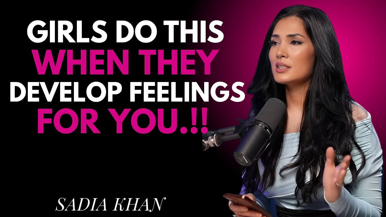 10 Secret Signs She’s Falling for You (But Hiding It) | Sadia Khan Motivational Speech