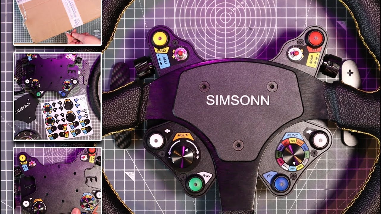 Руль SIMSONN GT2 Sim Racing [РАСПАКОВКА] ПОЧЕМУ ОНО ТАКОЕ ДЕШЕВОЕ?