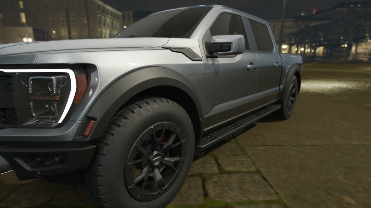Avery Gloss Grey Vinyl Wrap on Ford F150 Raptor - AD1096