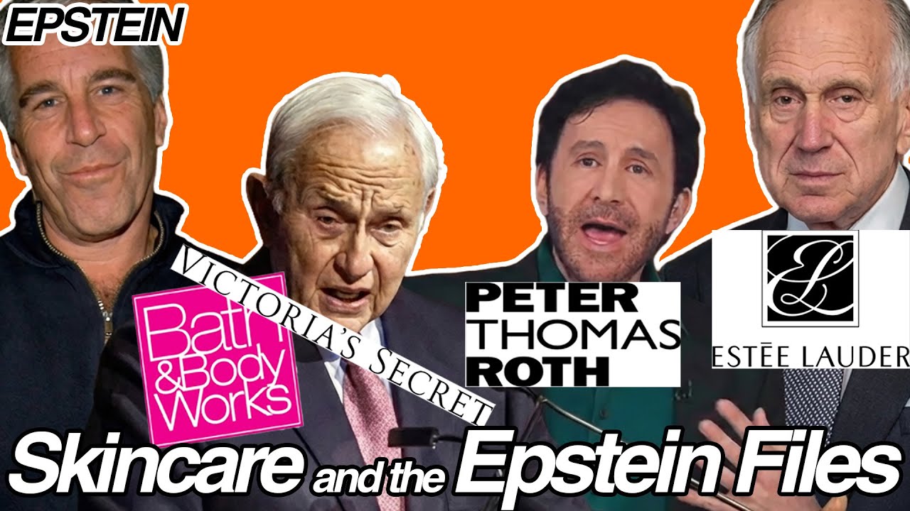 Skincare in the Epstein Files 🙅‍♀️ Surprising List of Brands in the Hot Seat