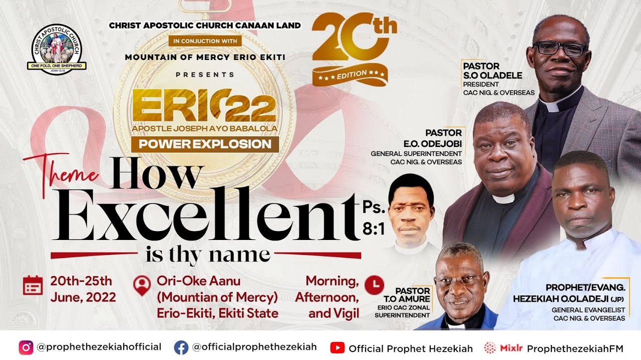 APOSTLE JOSEPH AYO BABALOLA POWER EXPLOSION 