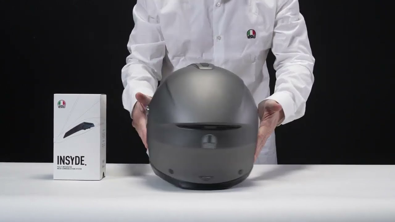 How To Fit the AGV INSYDE Helmet Intercom for  Tourmodular