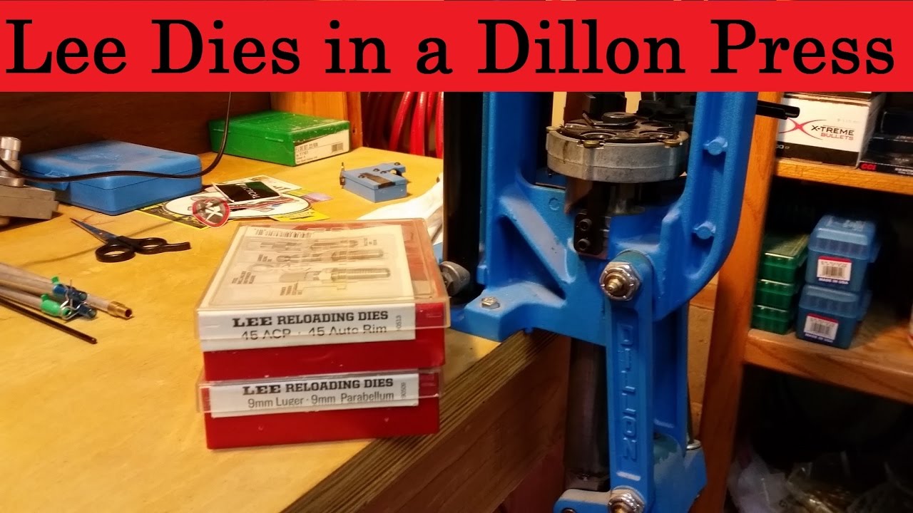 Using Lee Dies in a Dillon 650XL Reloading press
