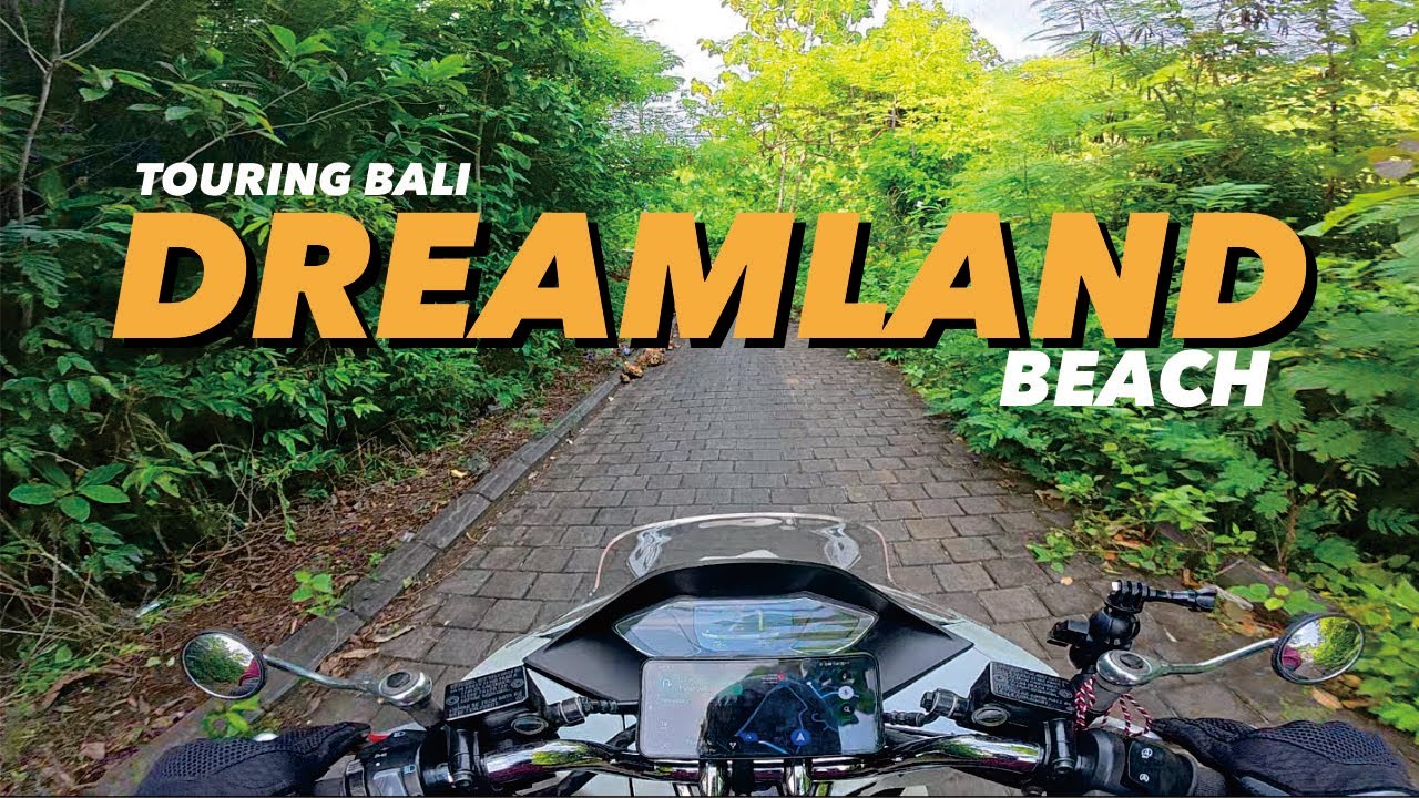 Jalan Menuju Dreamland Beach | Touring Bali | Honda Pcx 160