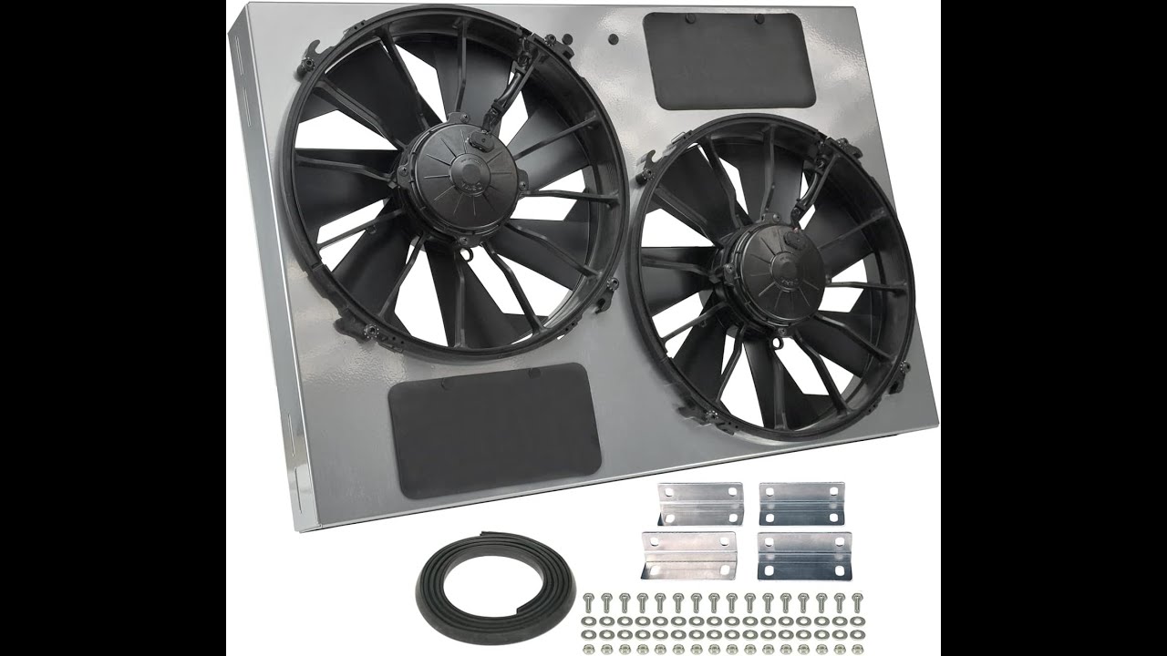 Derale 16927 High Output Dual Radiator Fan Review & Install
