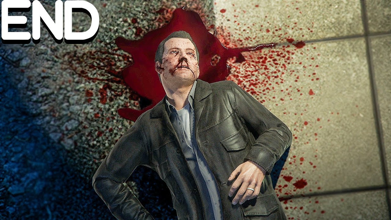 Смерть Майкла печальна 😫 — Grand Theft Auto 5 — Концовка