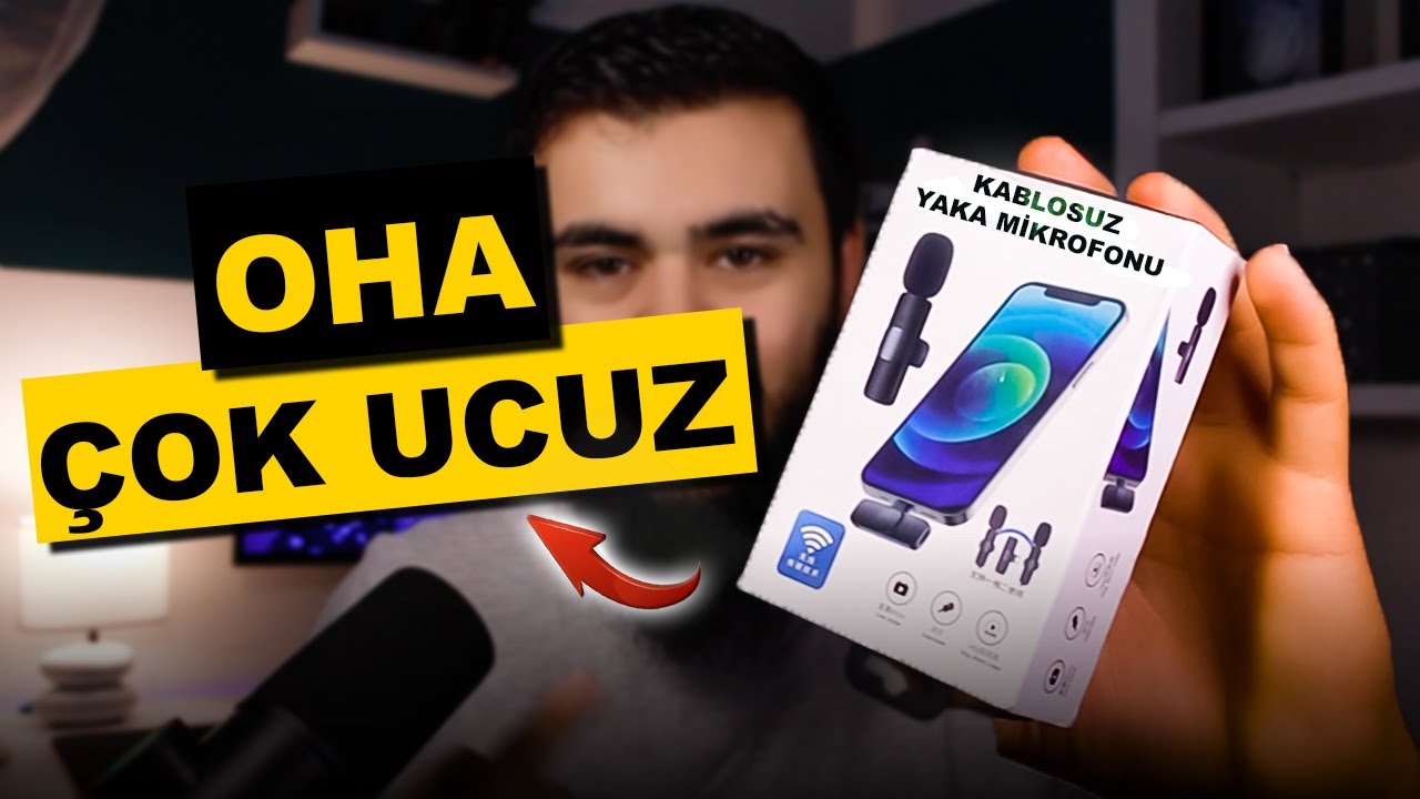 Şaşırtıcı Ses Kalitesi: Bütçe Dostu Kablosuz Mikrofon!