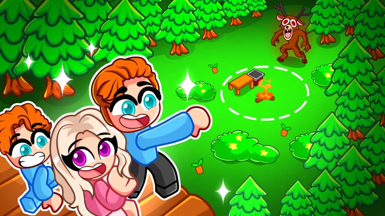 Vi Byggde En SKYBASE i 99 Nights In The Forest!