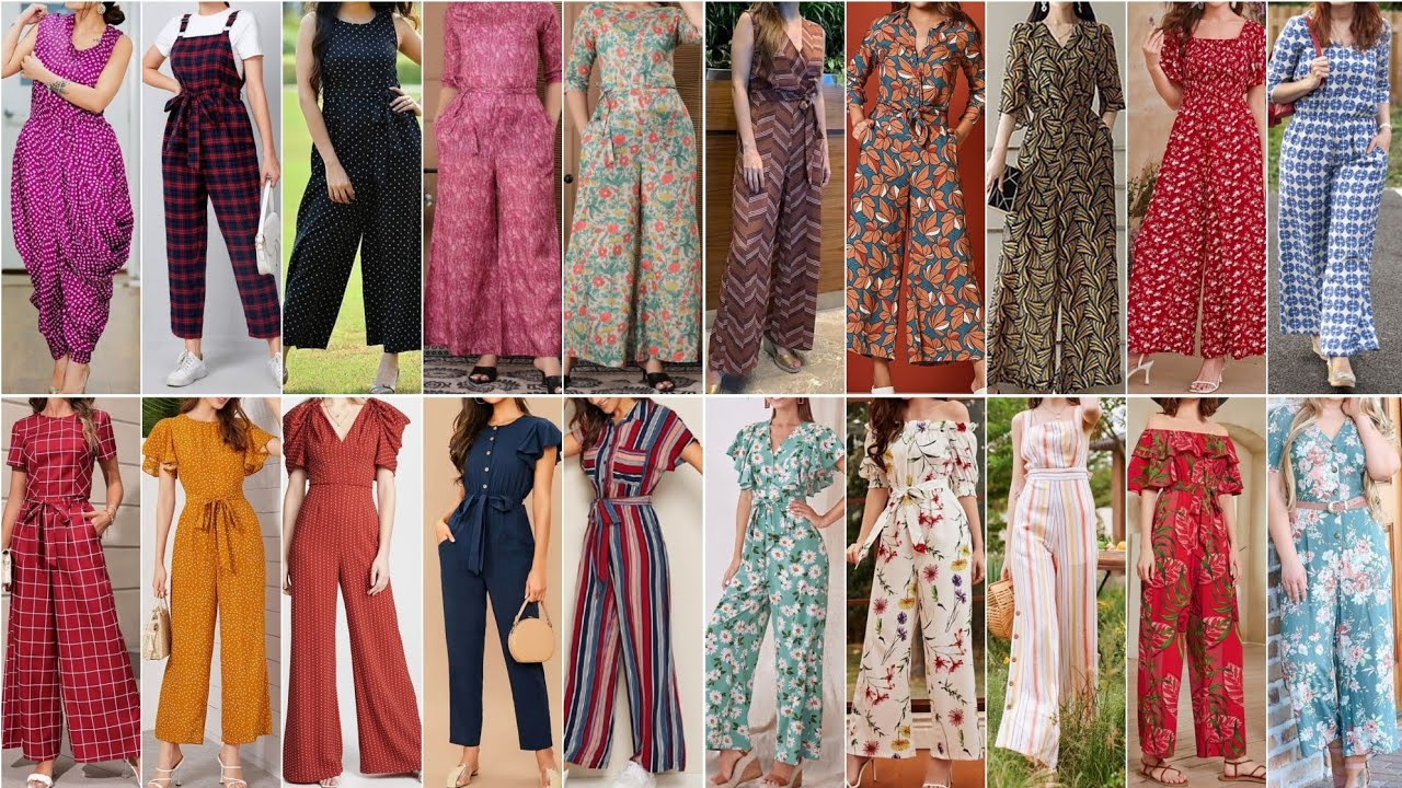 Summer Special Cotton Jumpsuit Design Ideas 2023 | Jumpsuit Design For Girls