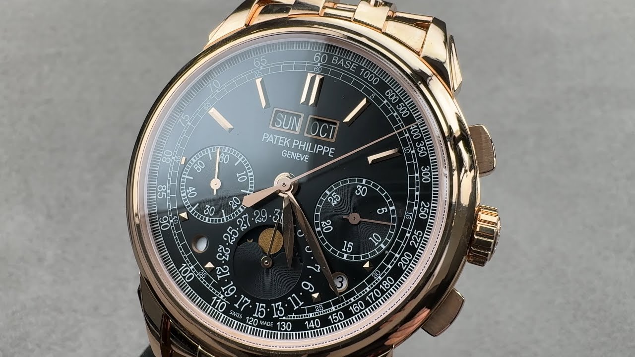 Patek Philippe 5270 Perpetual Calendar Chronograph 5270/1R-001 Luxury Watch Review