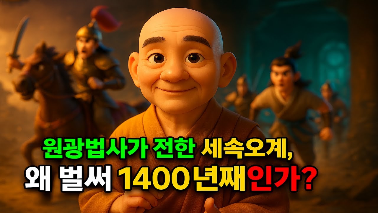 세속오계를 전한 신라의 고승, 원광법사의 이야기