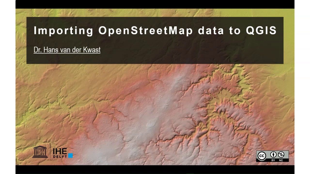 Импорт данных OpenStreetMap в QGIS с помощью QuickOSM