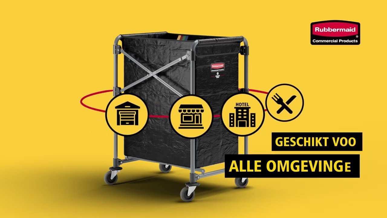 X-Cart Vouwbare Transportkar &ndash; Grote Capaciteit & Compact Opvouwbaar