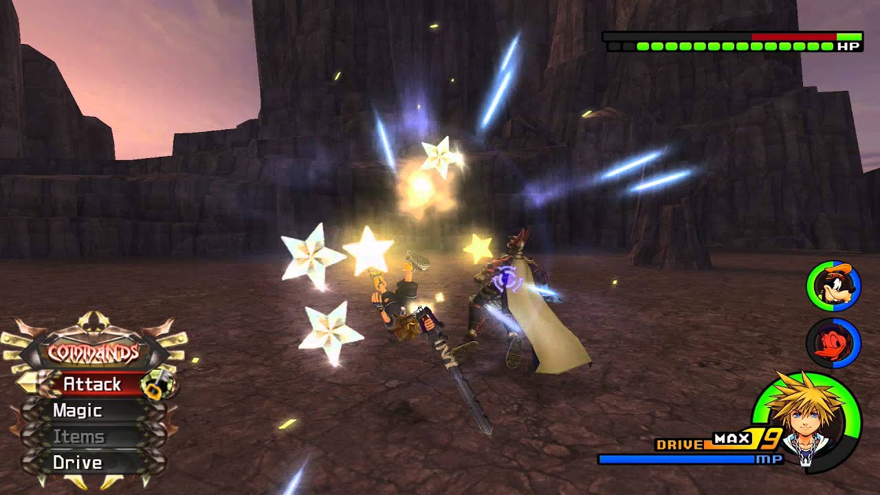 Kingdom Hearts HD 2.5 ReMIX: Easy Terra/Lingering Will Trophy (Neg Combo Strat)