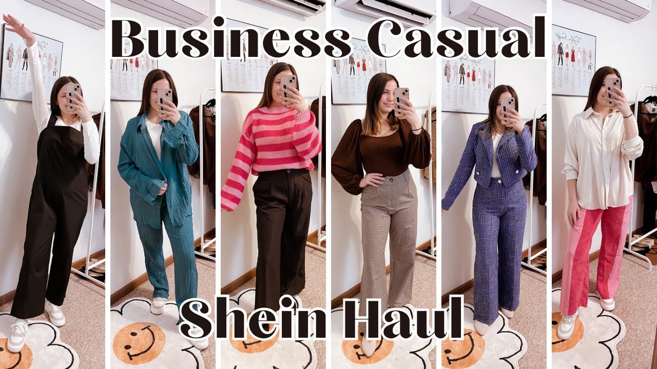 BUSINESS CASUAL SHEIN HAUL *what I will wear to student teach*