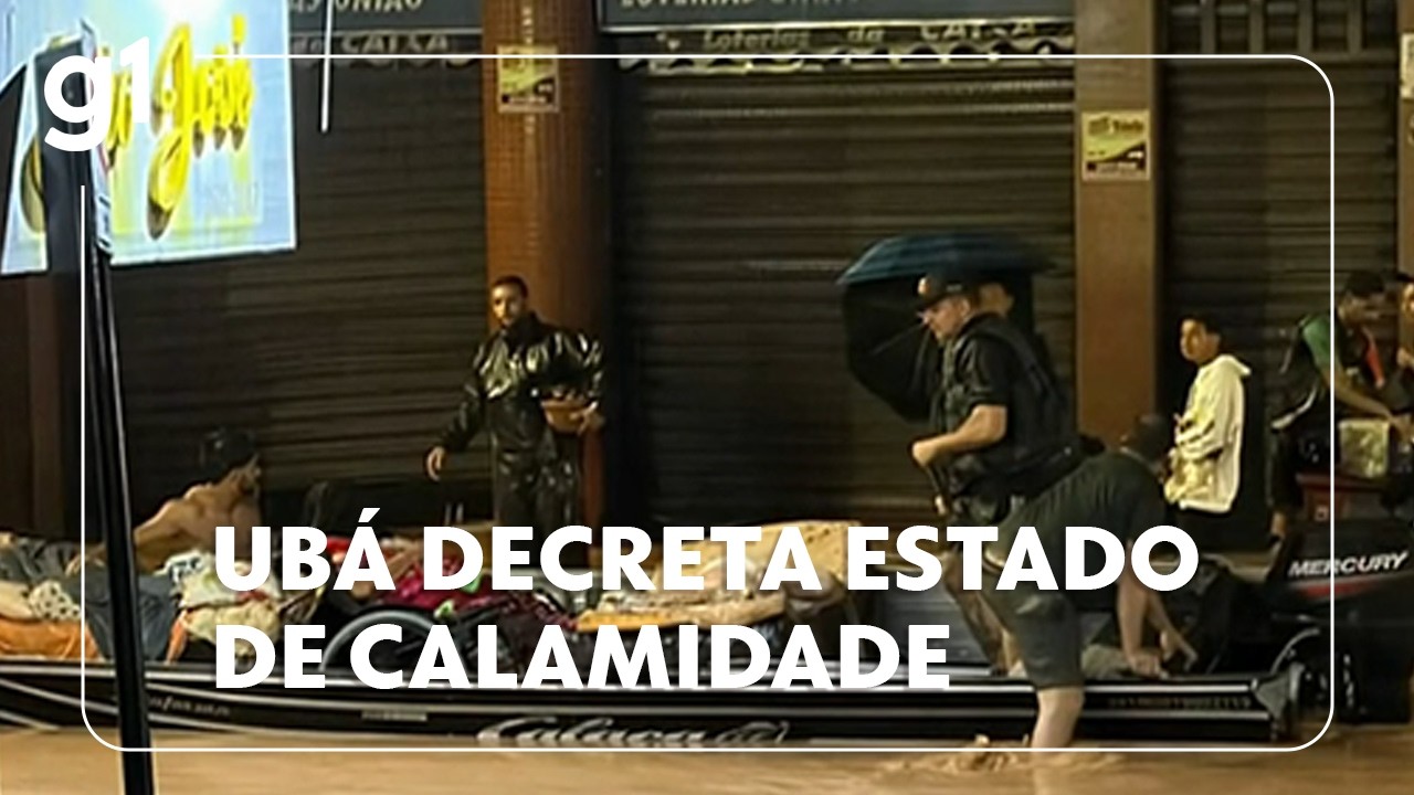 Chuvas em MG: Ubá decreta estado de calamidade