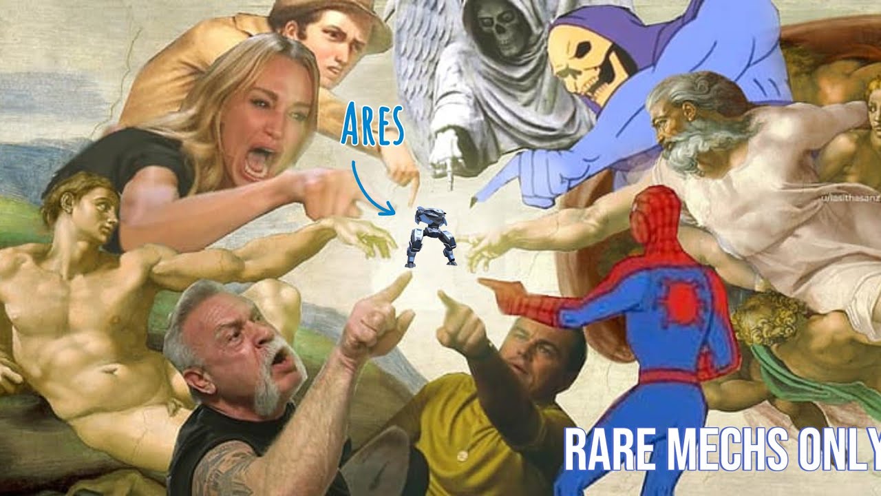 Using Only Rare Mechs Part 2 - Mech Arena