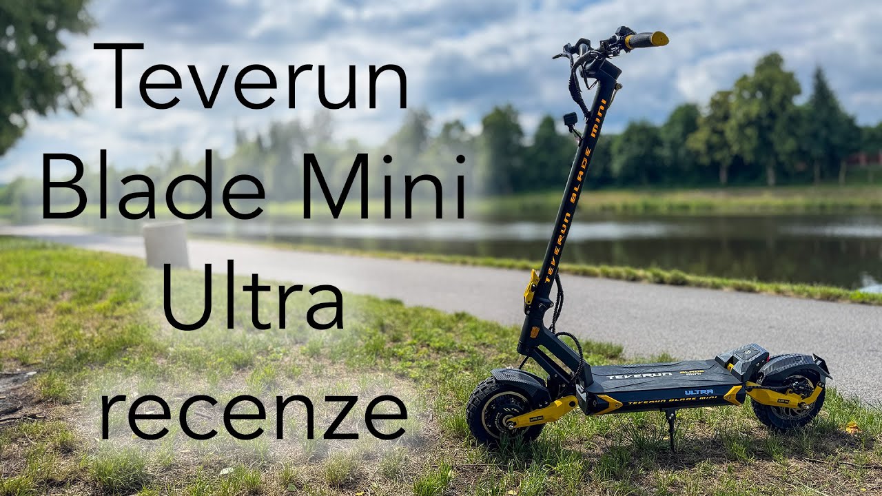 Teverun Blade Mini Ultra - maximálka, brodění v potoku...prostě pořádná recenze 👏🛴