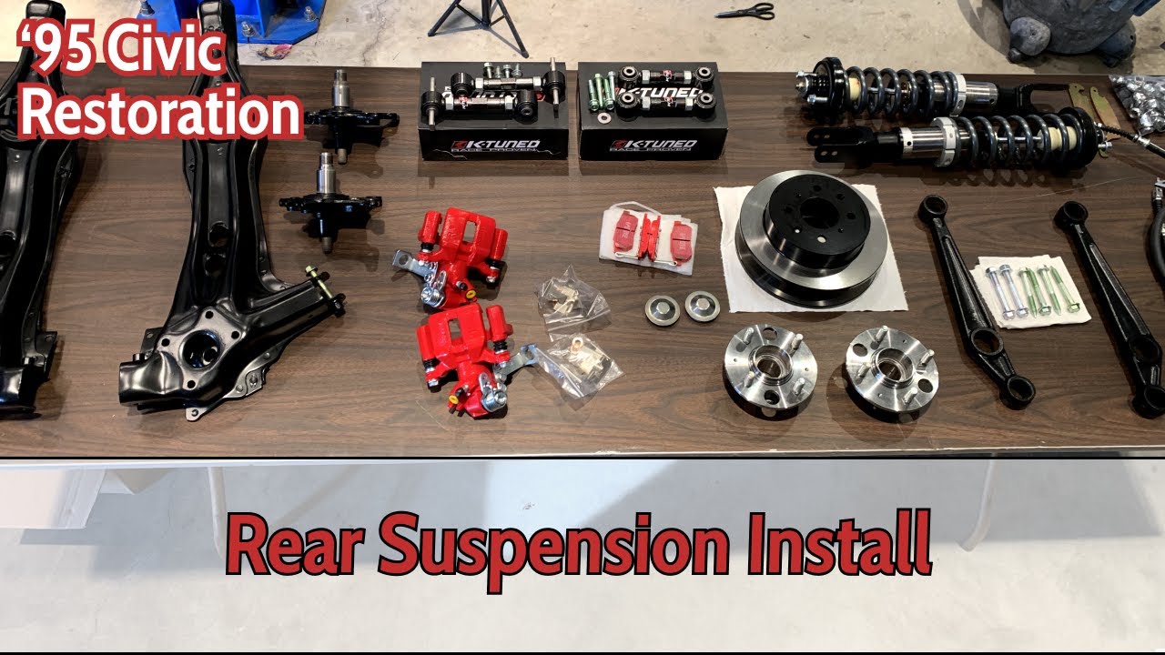 Rear Suspension Install - 1995 Civic Restoration Part 12