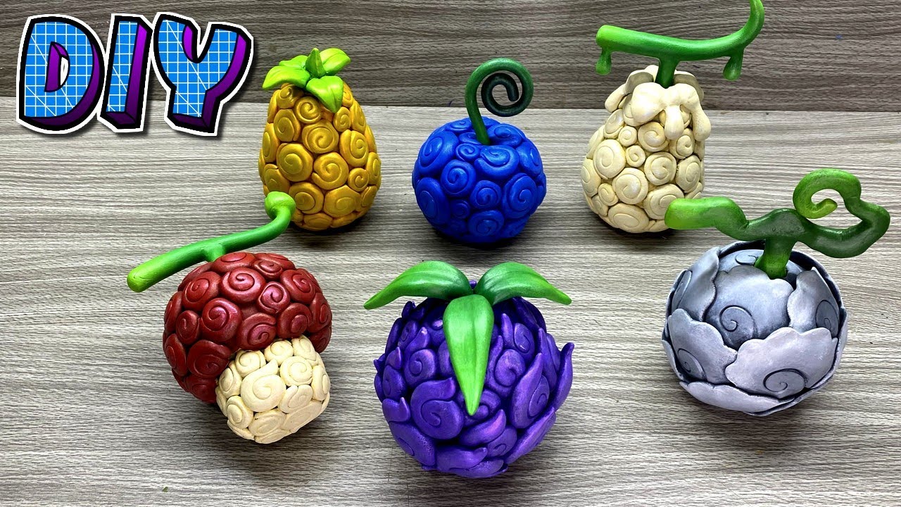 Como Fazer As Akuma No Mi Parte 2 - One Piece DIY.