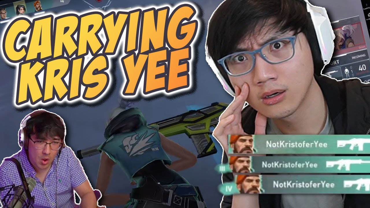Carrying Kristoferyee to Gold in Valorant