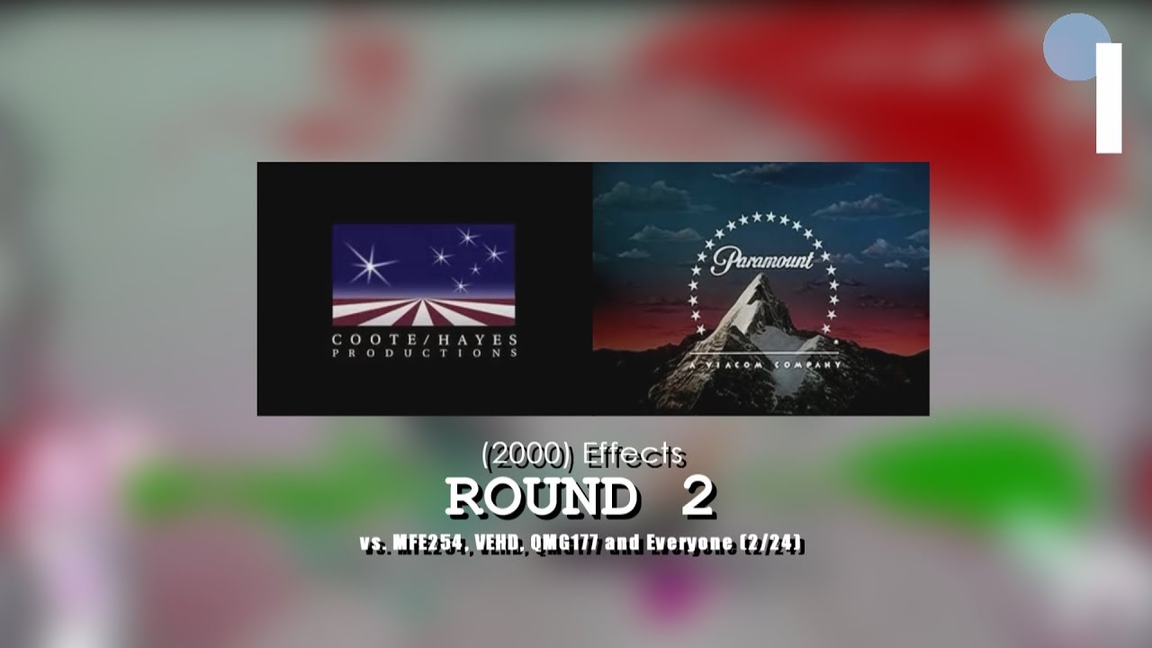 C/H Productions/Paramount Television (2000) Effects R2 vs MFE254, VEHD, QMG177 and Everyone (2⁄24)
