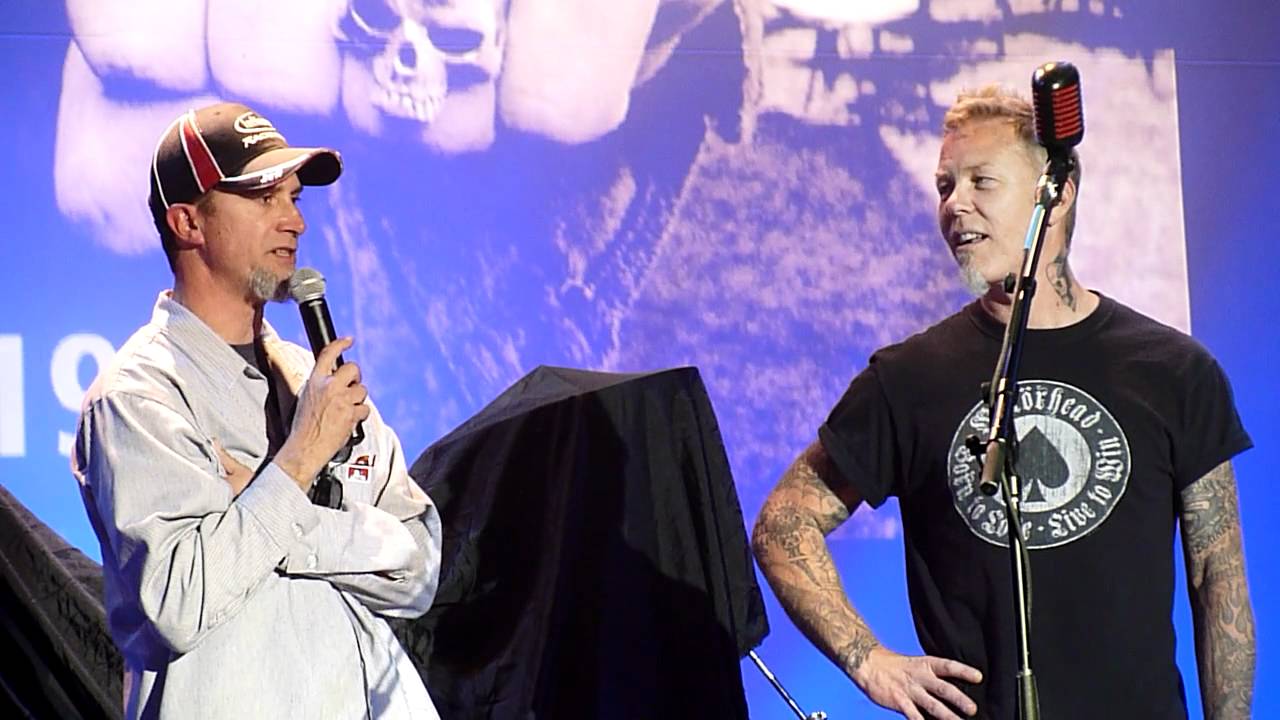 James Hetfield and Jim 