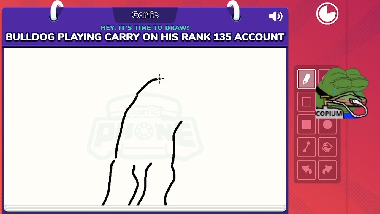 We Do A Little Drawing... | Gartic Phone (Game Of Telephone With Drawings)