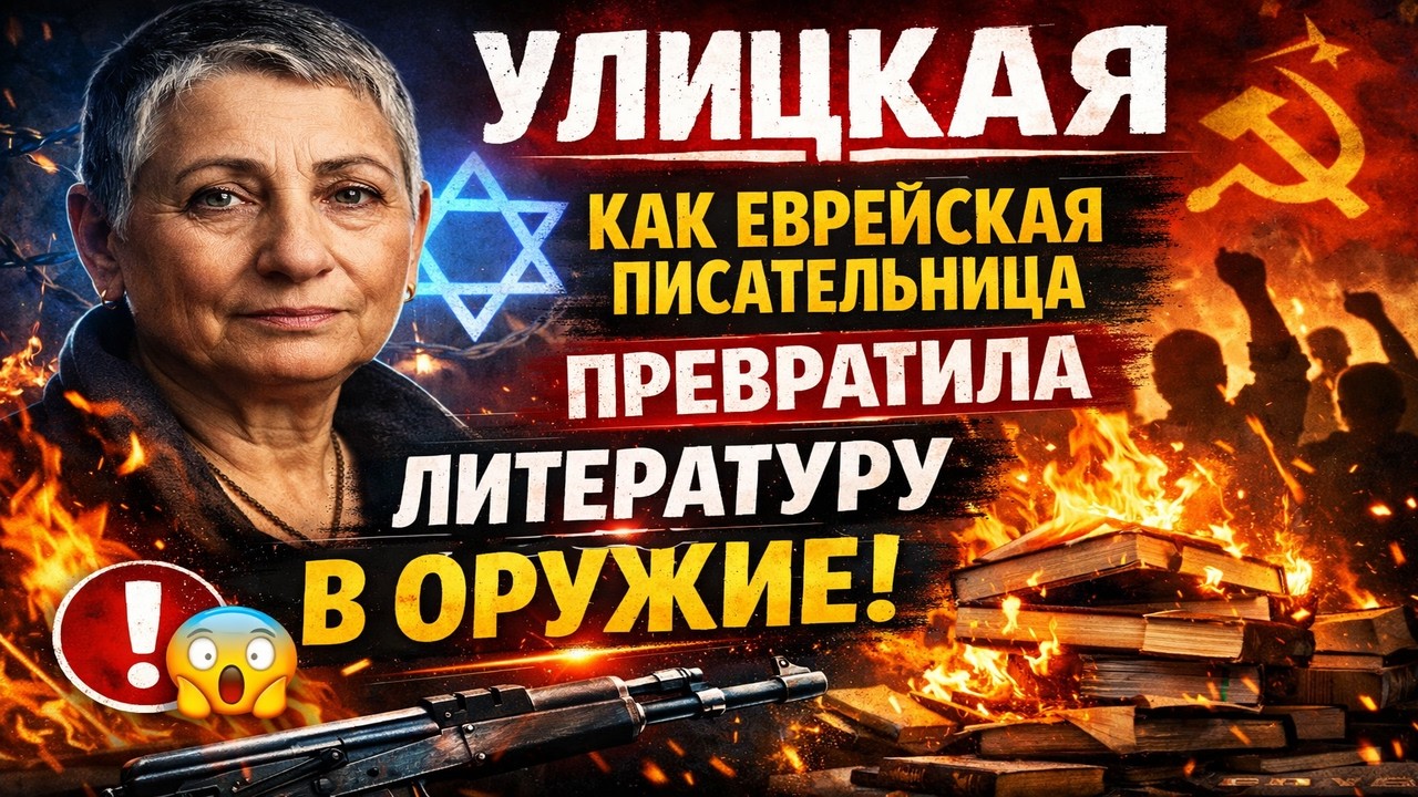 Улицкая — Как еврейская писательница превратила литературу в оружие