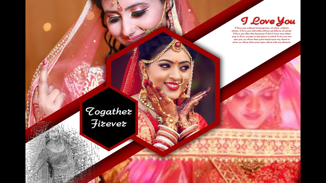 Wedding Album Templets 12 X 18 || Photo Editing Zone ||