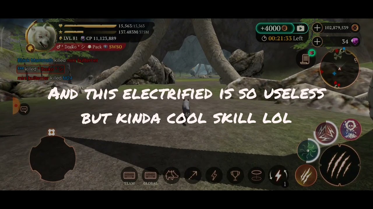 TheWolf New skills | electroshock and poison trap are strong skills!