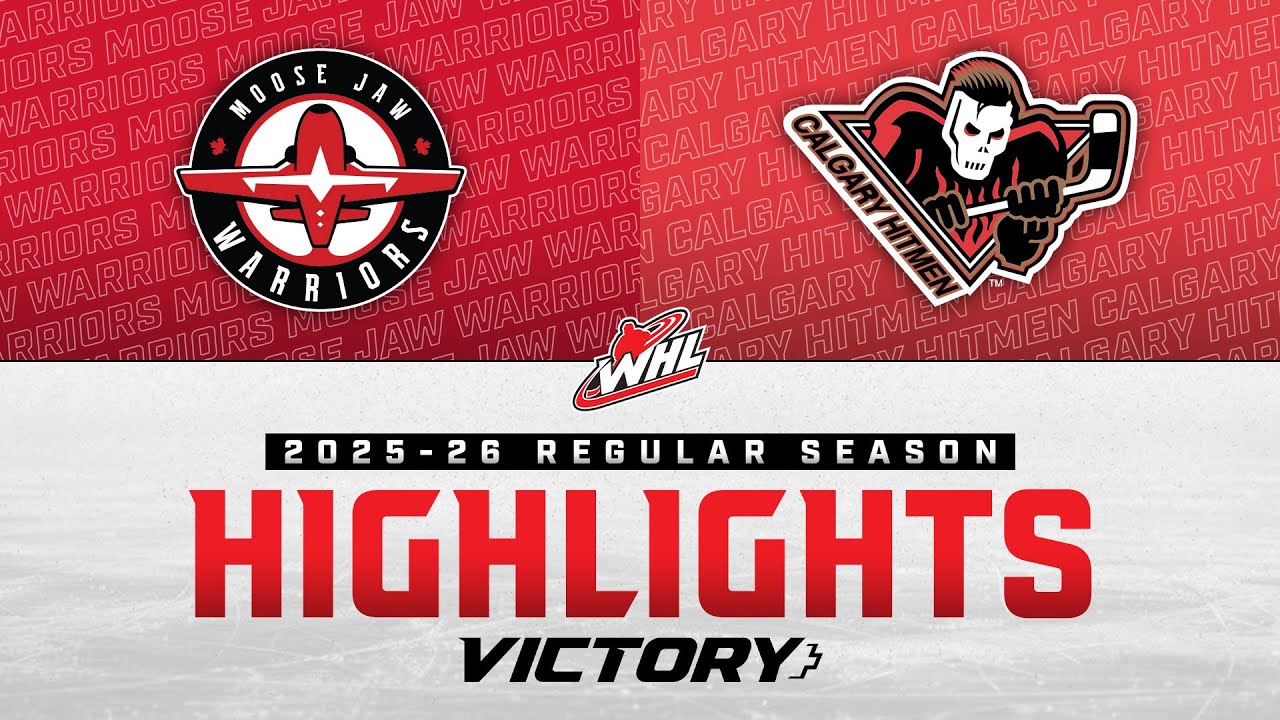 Мус-Джо Уорриорз против Калгари Хитмен 27 ноября | Лучшие моменты WHL 2025-26