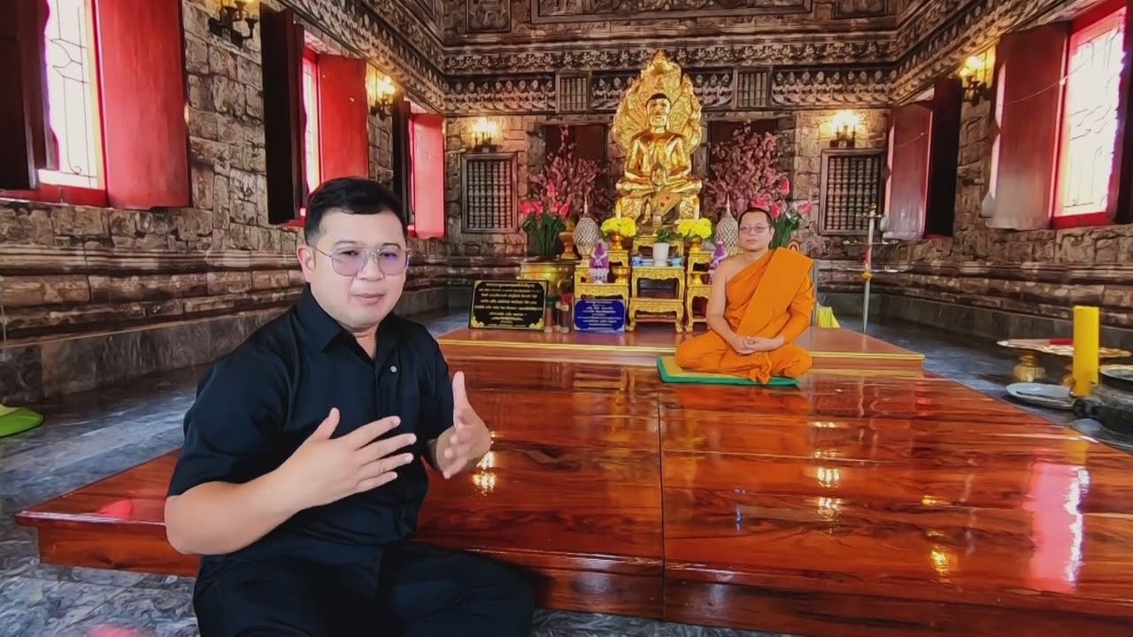 รายการธรรมสัญจร Ep132 ตอน การปฏิบัติตนให้อยู่ในหลักอิทธิบาท 4 วัดโพธิ์ศรี จ สิงห์บุรี  AD