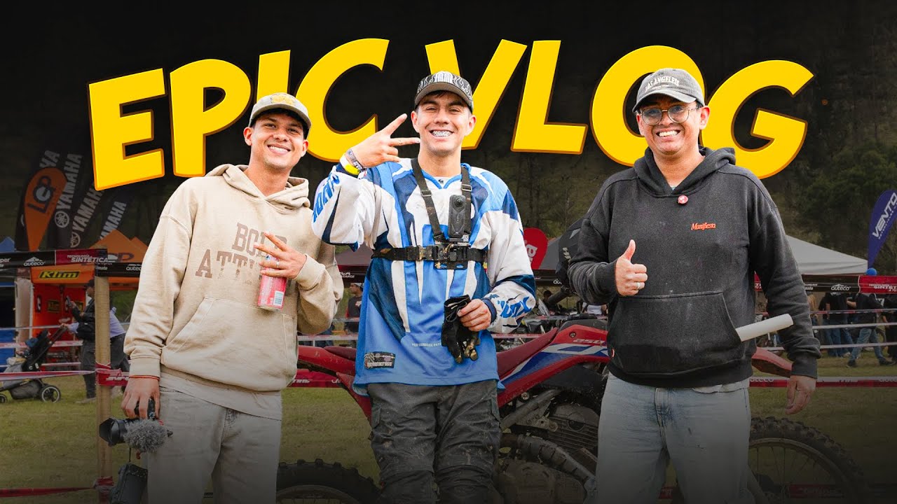 🔥 EPIC VLOG | Carrera de ENDURO + ASADO con la BANDA 😱🏍️