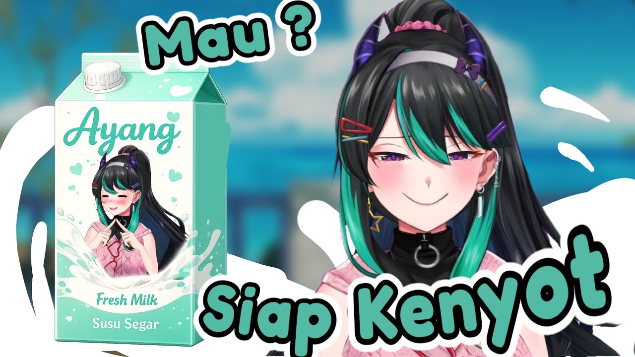 Susu Arang Jadi Susu Ayang. Langsung Disodorin Di Tempat ... [Karissa Sharlotte - AKA Virutal]