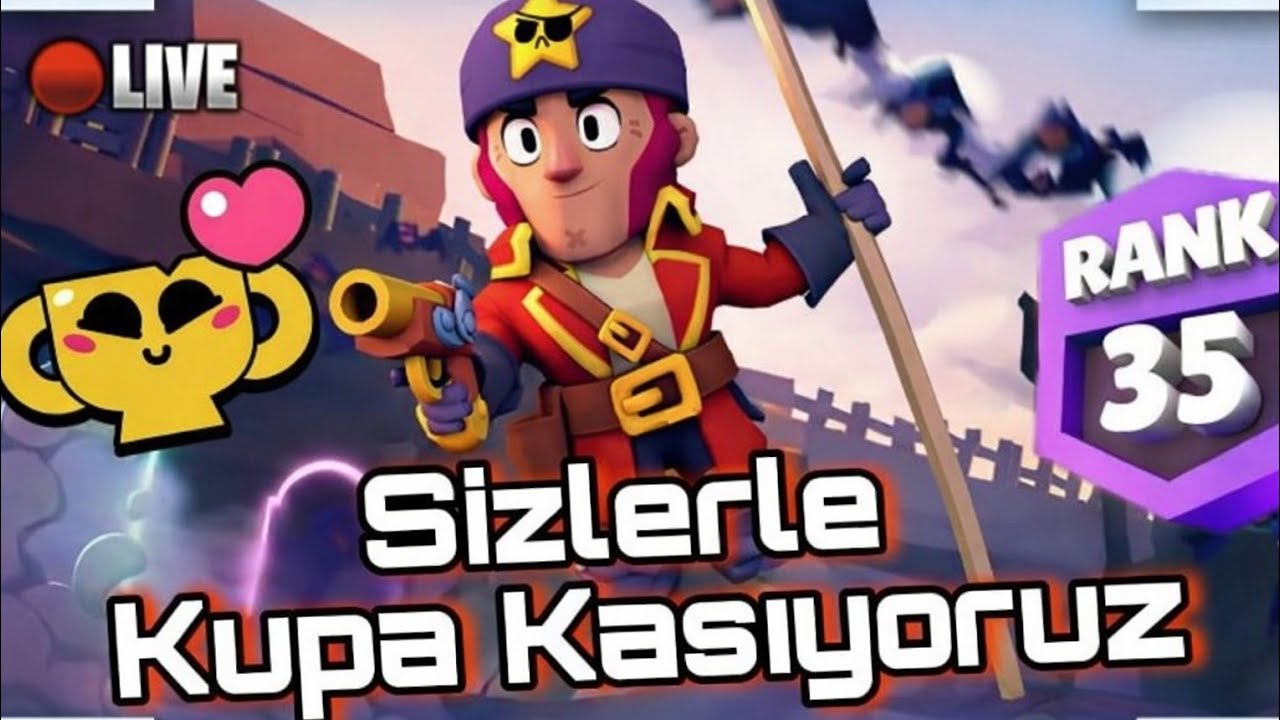 Sizlerle birlikde brawlstars oynuyoruz