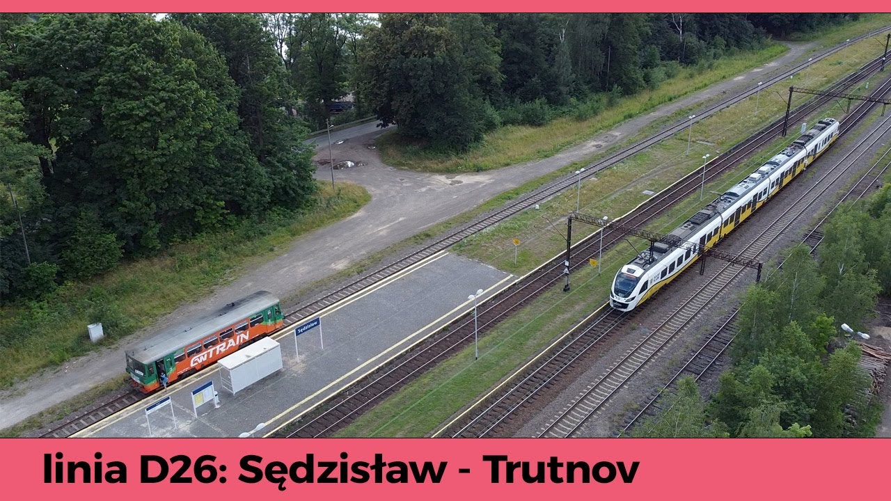 Motorak jedzie z Sędzisławia do Trutnova