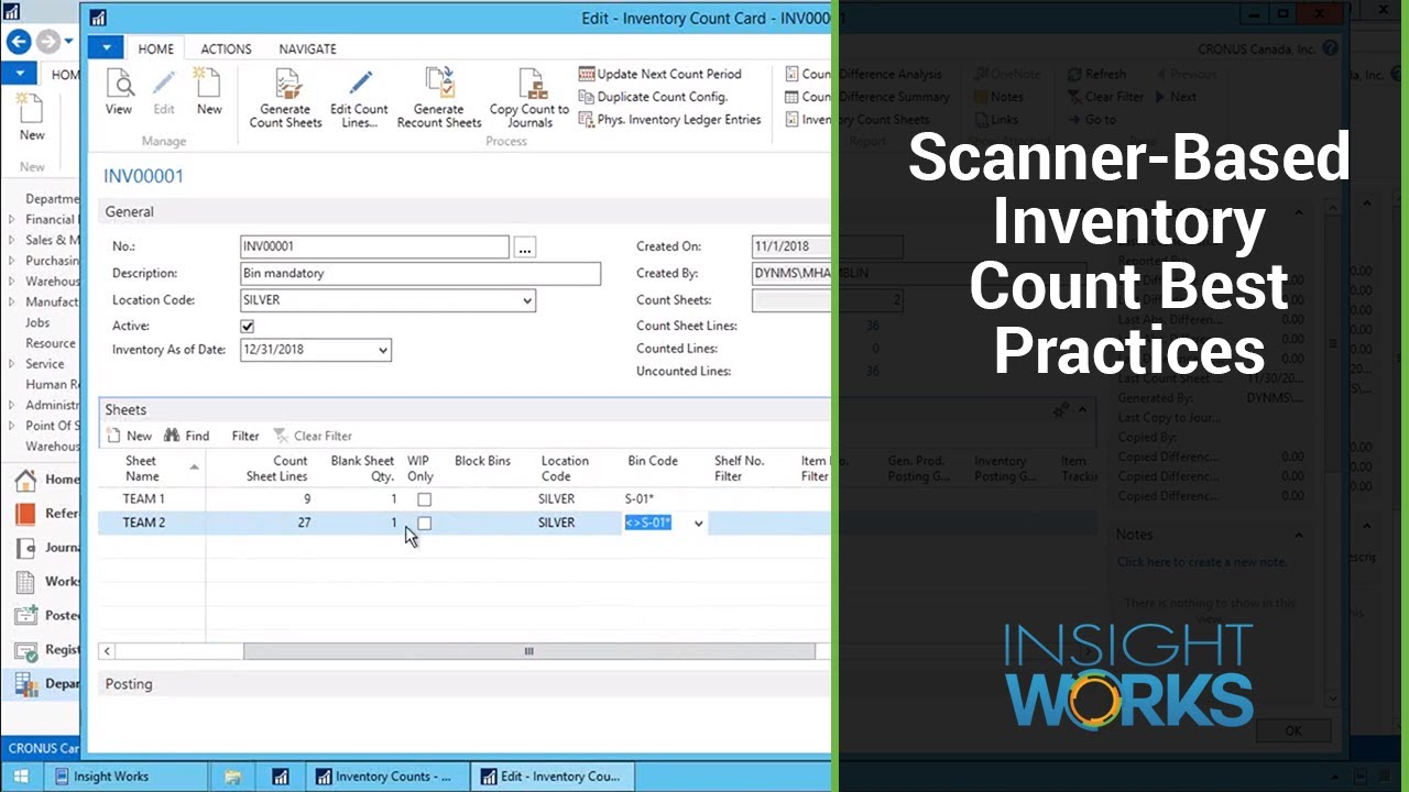 Scanner-Based Inventory Count Best Practices
