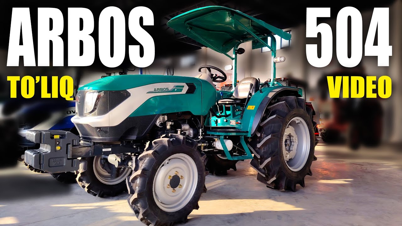 Arbos 504 to'liq obzor  #farming #traktor #agriculture #uzbekistan #lovol