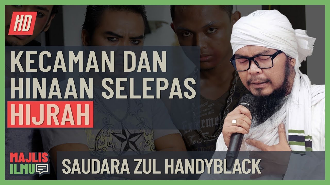 Zul Handy Black - Kecaman dan Hinaan Selepas Hijrah #alkahfiproduction #ceramah #kuliah